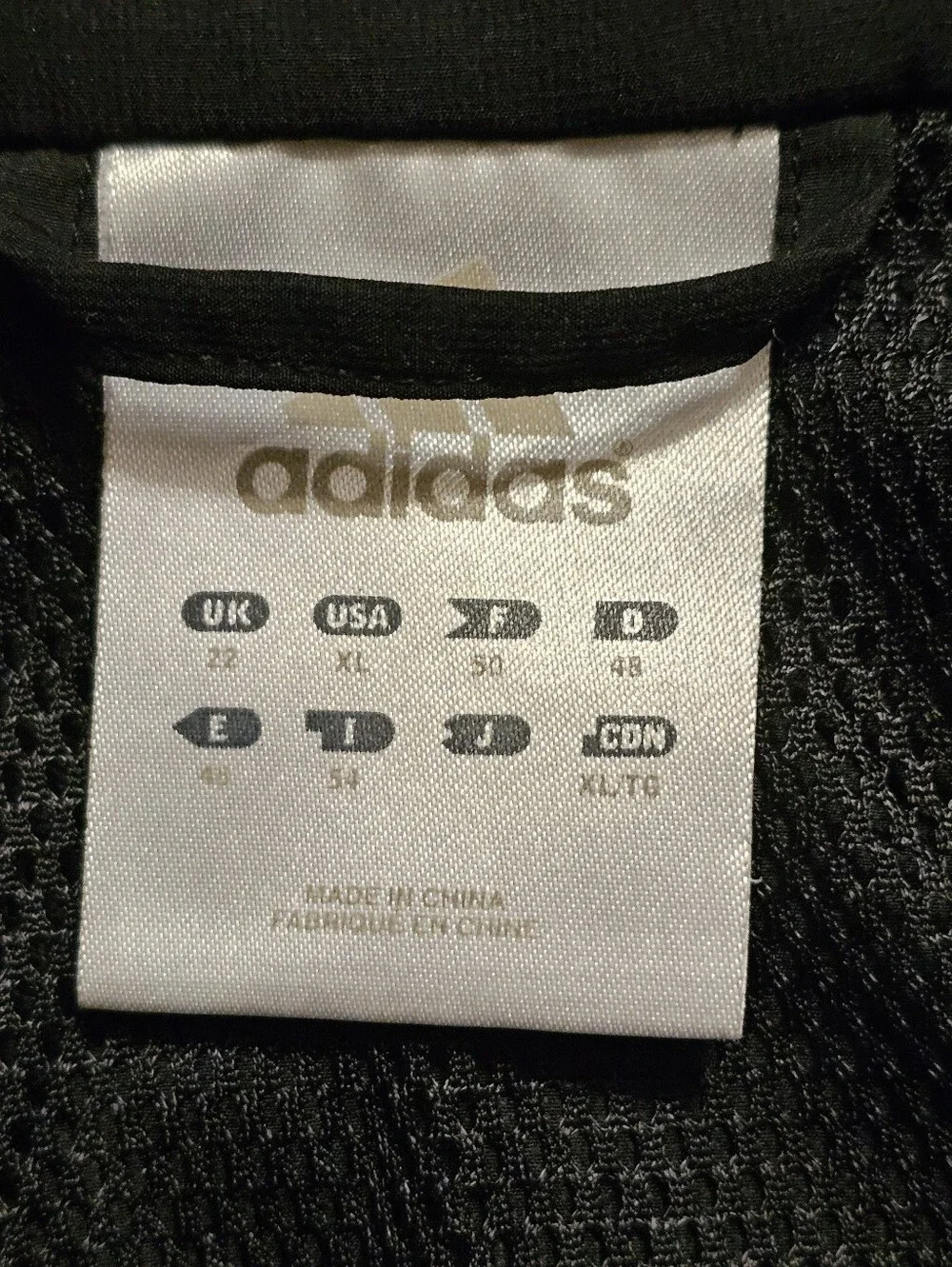 Adidas Vintage Black Jacket with Dark Coral Stripes